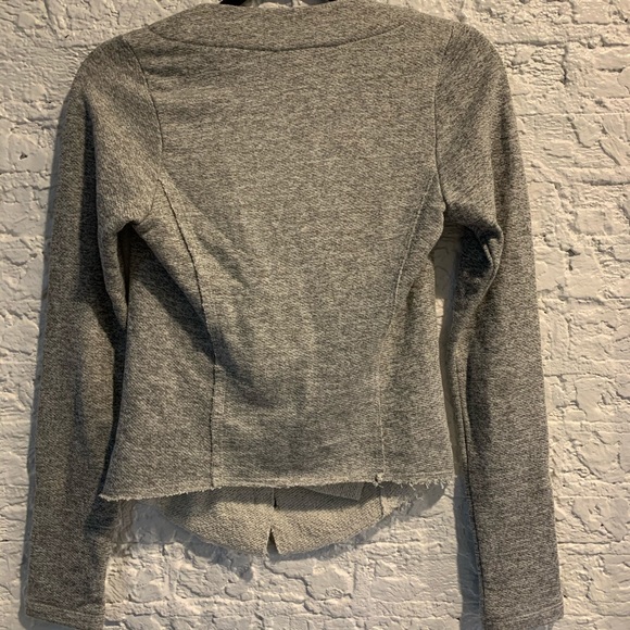 Dolan T-Shirt zip up sweater jacket Anthropology - Picture 2 of 8